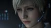 Sherry Birkin wearing a headset in Resident Evil: Requiem. She has short blonde hair and a serious expression